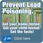 Prevent Lead Poisoning Button