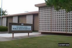 Front View of Public Health Building
