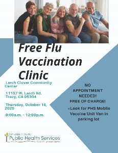 Free Flu Clinic Oct 16