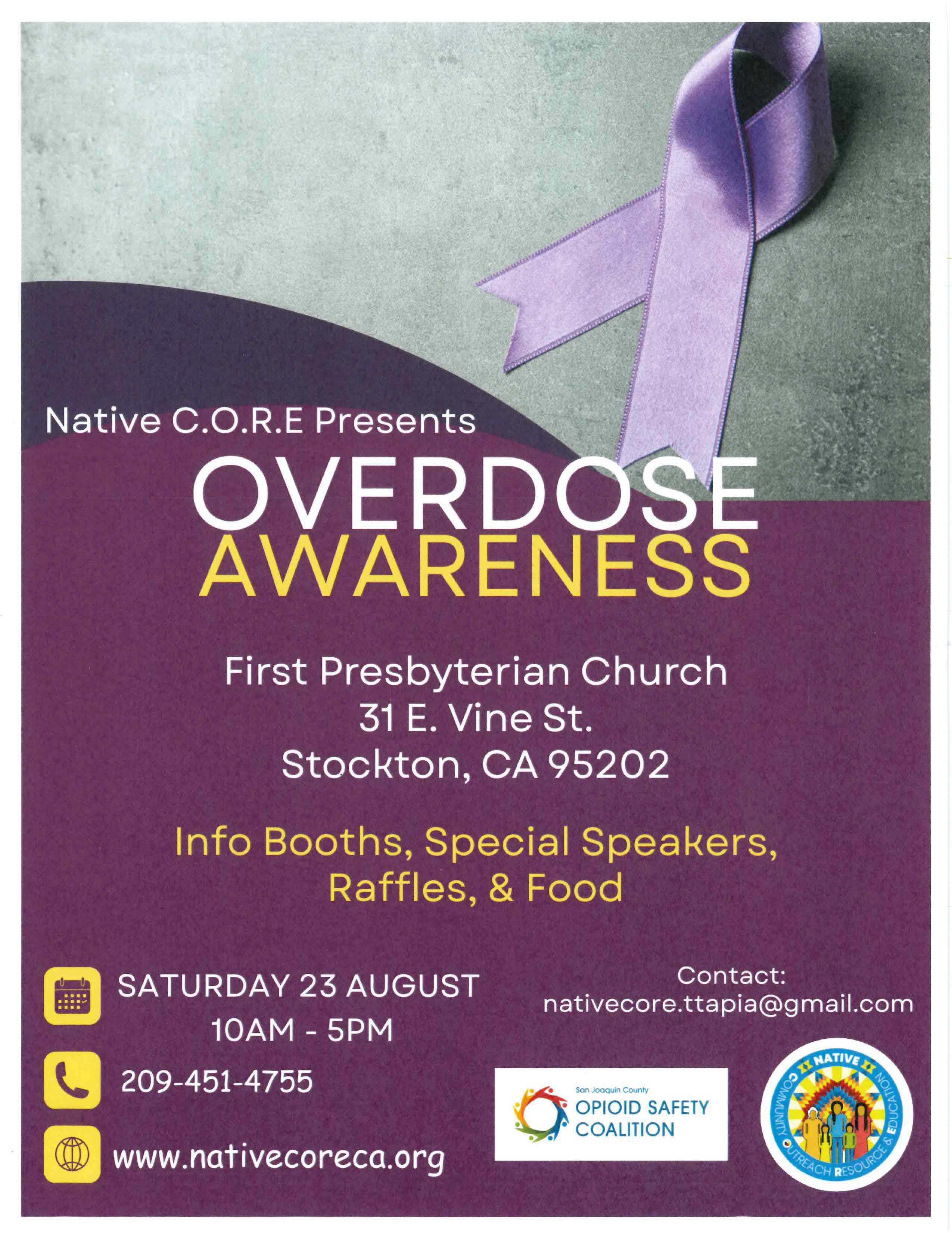 Overdose Awareness Aug 23, 2025 Overdose Awareness Aug 23, 2025