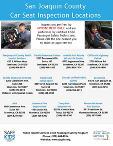 image-1 car seat check up location list image English
